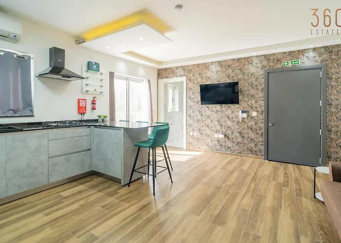Lejlighed Homey 1br With Balcony In Heart Of Malta By 360 Estates