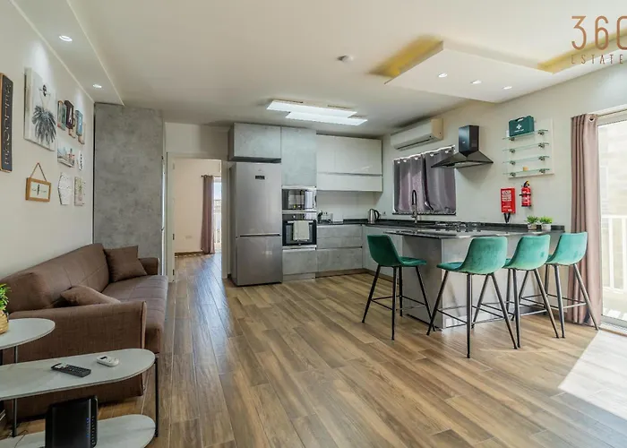 Homey 1br With Balcony In Heart Of Malta By 360 Estates Lejlighed Birkirkara